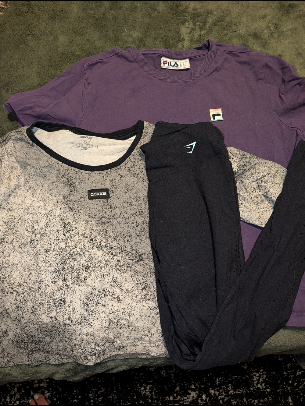 3 Pieces- Two Tops And Leggings